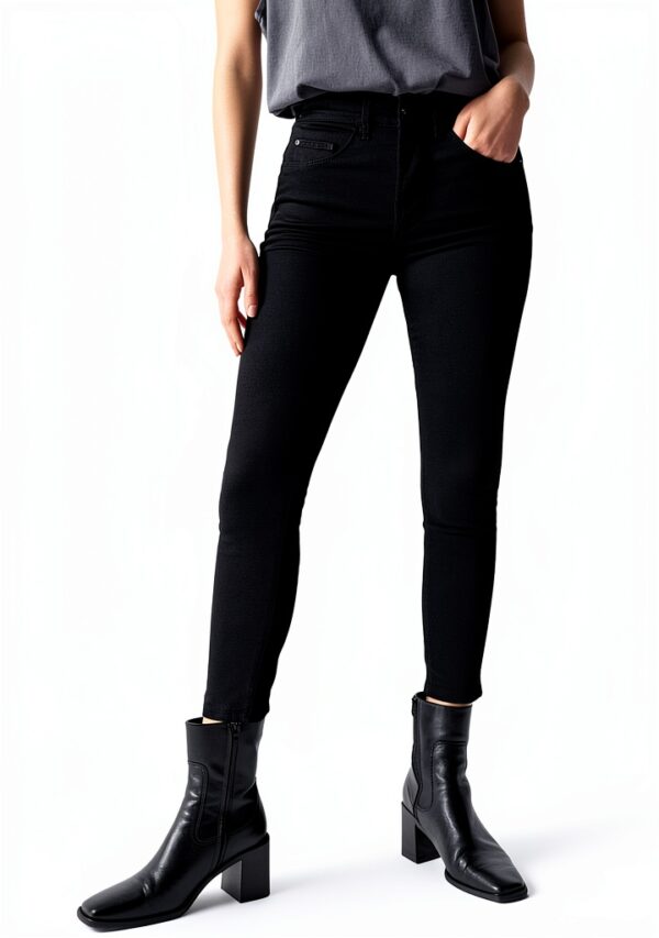 Jeans SALSA femme noir push in denim mode confort-0