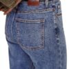 Jeans ONLY femme cropped sans lavage denim bleu-7