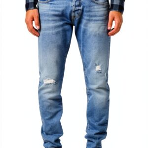 T-shirt Homme Coton Élasthanne Manches Courtes Régulier-0