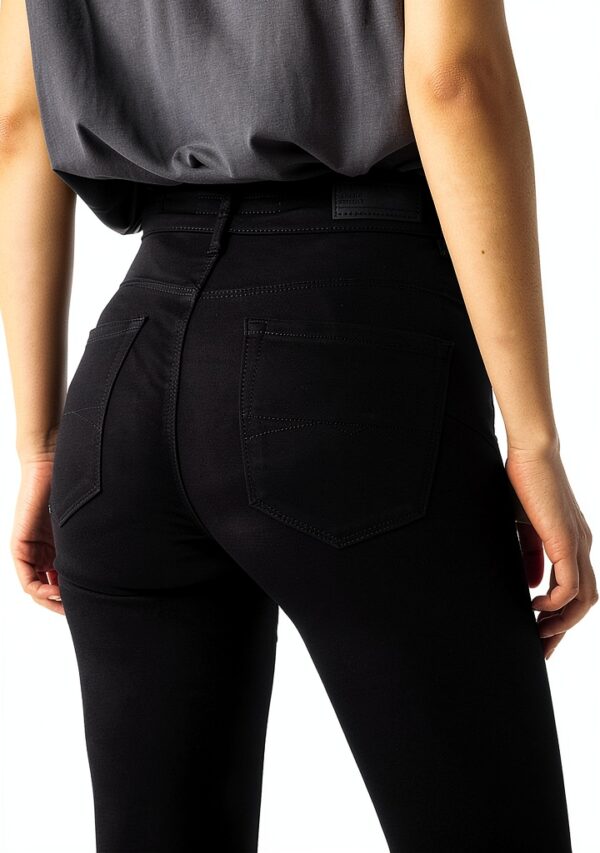 Jeans SALSA femme noir push in denim mode confort-4