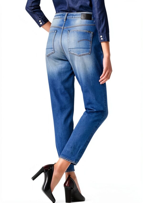 Jean G-Star Femme Haute Taille Fermeture Zippée Modèle Serré-1