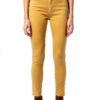 Jean Skinny Femme Coton Élasthanne Jaune Taille 25 27-0