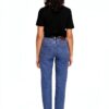 Jeans ONLY femme cropped sans lavage denim bleu-4