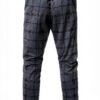 Pantalon Homme Gris Foncé Cintre Droit Taille S M L-7