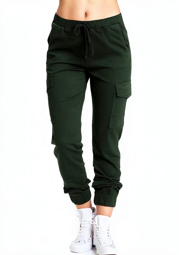 Pantalon Danse Orientale Femme Cargo Taille Elastique Corset