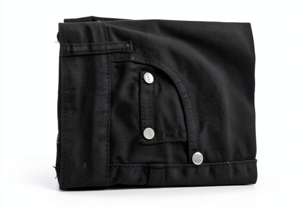 Jean Homme Slim Noir Dénim Coton Confortable Taille-6
