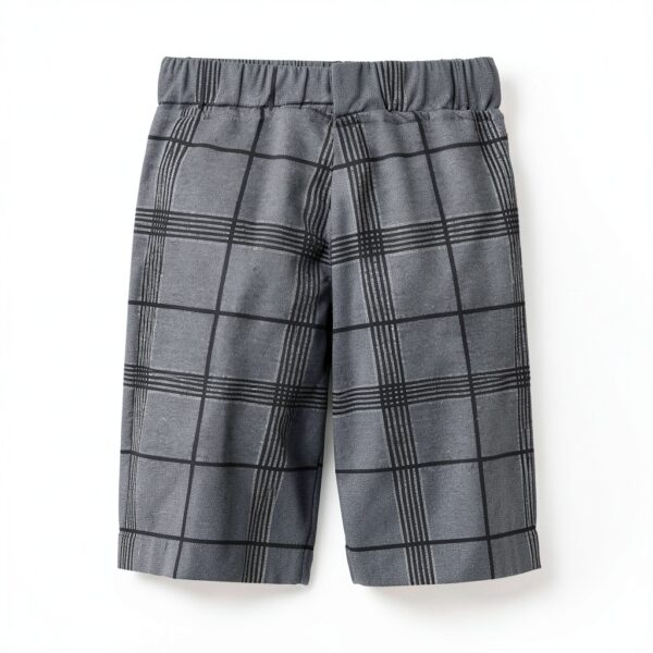 Pantalon Homme Gris Foncé Cintre Droit Taille S M L-8