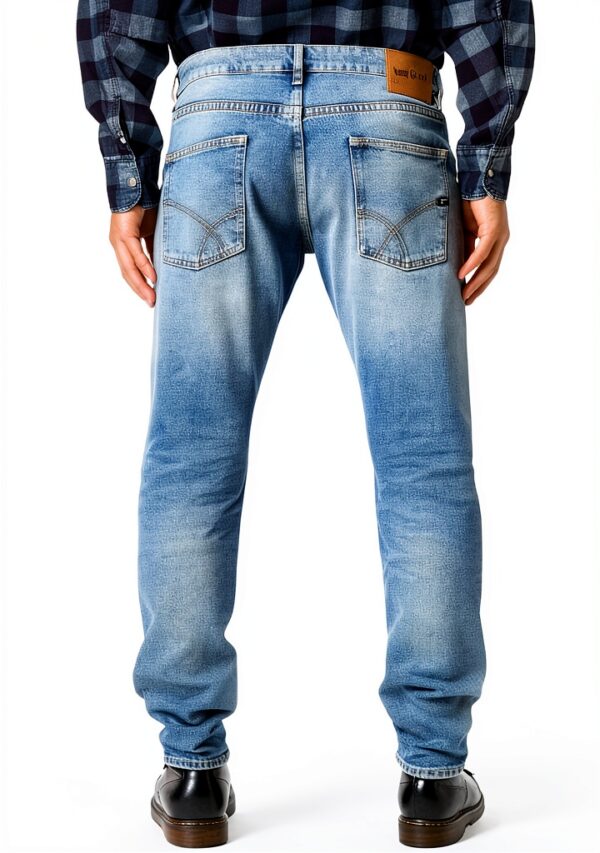 T-shirt Homme Coton Élasthanne Manches Courtes Régulier-1