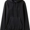 Pullover Coton Manche Longue Bleu Foncé Marque Homme-2