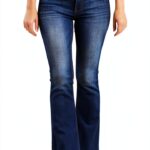 Jean femme pantalon cargo sport confortable grande taille-0