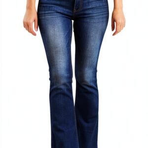 Jean femme pantalon cargo sport confortable grande taille-0