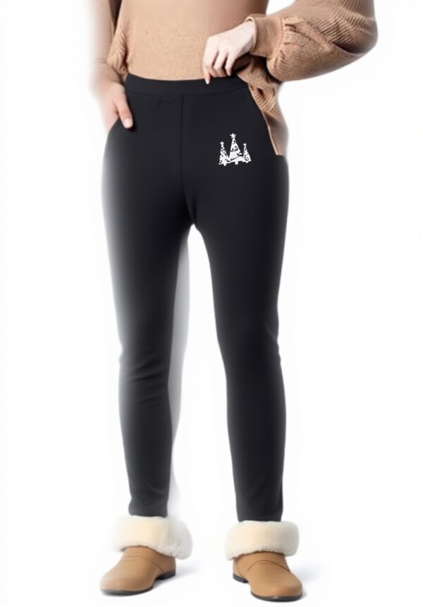 Jogging Femme Leger Leggings d'hiver Taille Haute Stretch