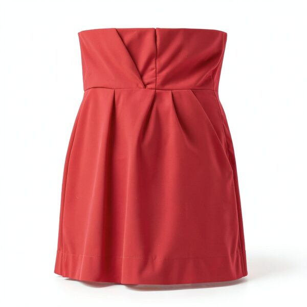 Combinaison Denim Femme Rouge Générique Polyvalente-6