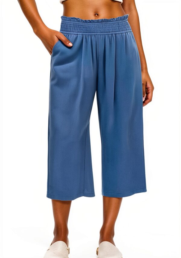 Pantalon Jogger Femme WWricotta Taille Haute Cordon Serrage