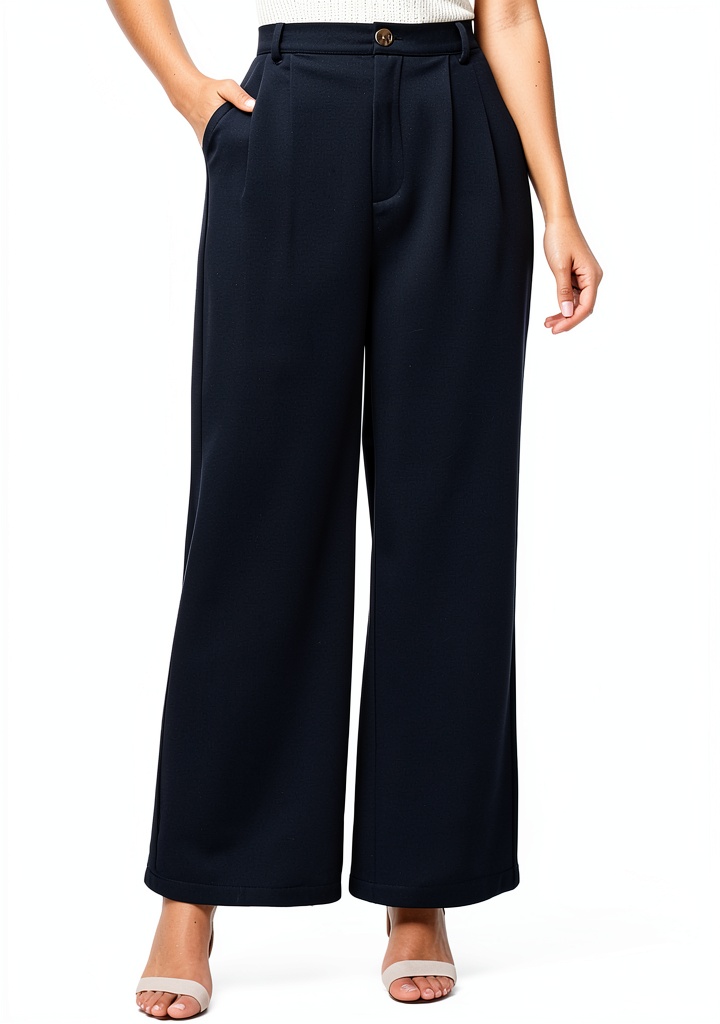 Femme portant le pantalon décontracté WWricotta en gris dans un cadre urbain