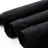 Jean Homme Slim Noir Dénim Coton Confortable Taille-4