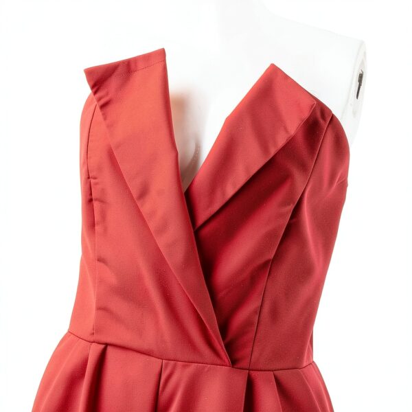 Combinaison Denim Femme Rouge Générique Polyvalente-3