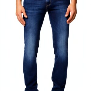 Jean GAS Homme Denim Confort Taille 38W 40W Bleu-0