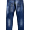 Jean Homme Skinny Fermeture Éclair Lavable Machine-2