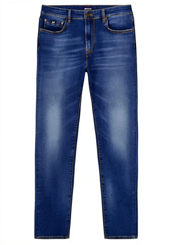 Jean Homme Skinny Fermeture Éclair Lavable Machine-0