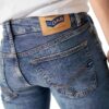Gas Jeans Homme 5 Poches Sax Zip Rev 351418 031070 Bleu WV98 Taille 42-3