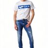 Gas Jeans Homme 5 Poches Sax Zip Rev 351418 031070 Bleu WV98 Taille 42-4