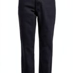 Jean femme VERO MODA denim bleu moyen - coupe droite durable-0