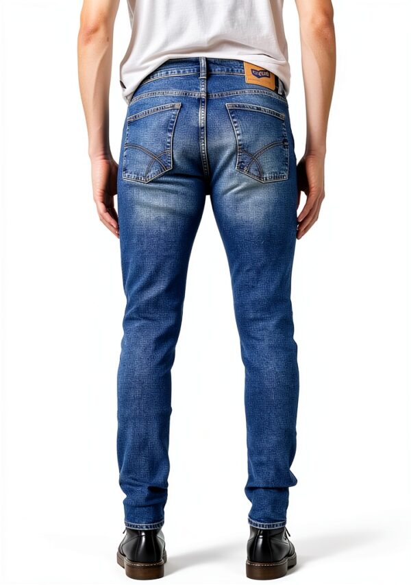 Gas Jeans Homme 5 Poches Sax Zip Rev 351418 031070 Bleu WV98 Taille 42-1