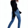T-Shirt en Coton Bleu Moyen 30 - MarqueX Confort Premium-1