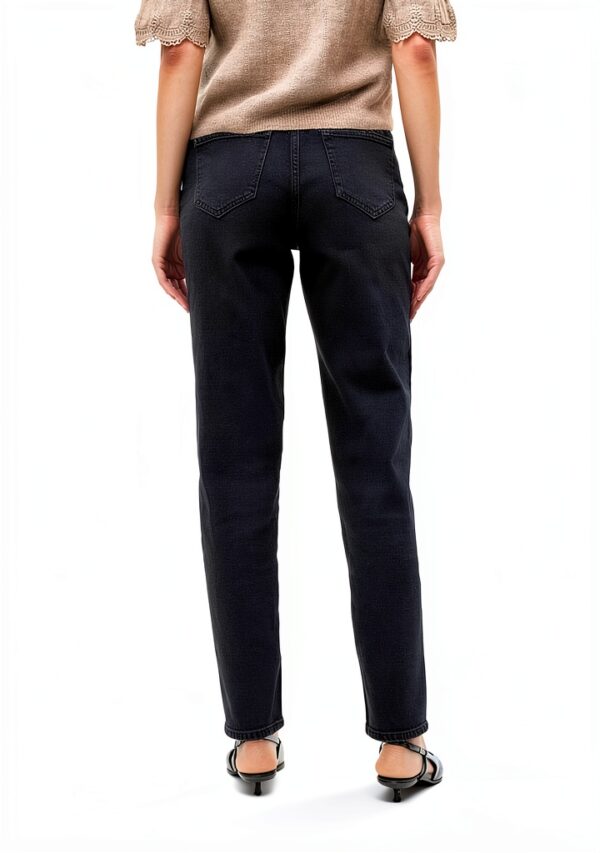 Jean femme VERO MODA denim bleu moyen - coupe droite durable-3