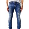 Gas Jeans Homme 5 Poches Sax Zip Rev 351418 031070 Bleu WV98 Taille 42-0