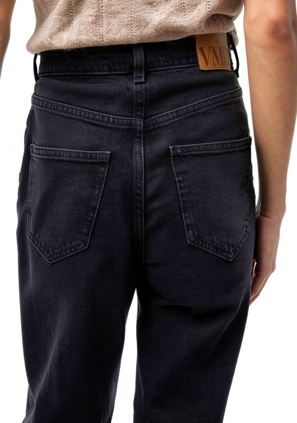 Jean femme VERO MODA denim bleu moyen - coupe droite durable-6