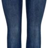Jean Flared ONLBLUSH Taille Moyenne Flared Fit Jeans Bleu Denim-1