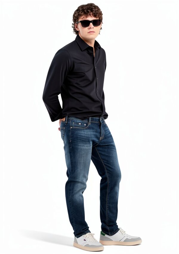 Jeans Homme GAS JEANS Albert Simple 25MD 35145 98 Coton 2 Élastique-0