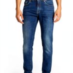 gas Jean coupe skinny bleu denim STR 10 1/2 oz Sax Zip Rev 351450030789-0