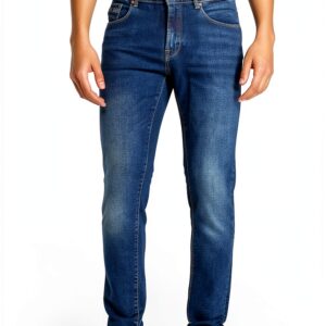 gas Jean coupe skinny bleu denim STR 10 1/2 oz Sax Zip Rev 351450030789-0