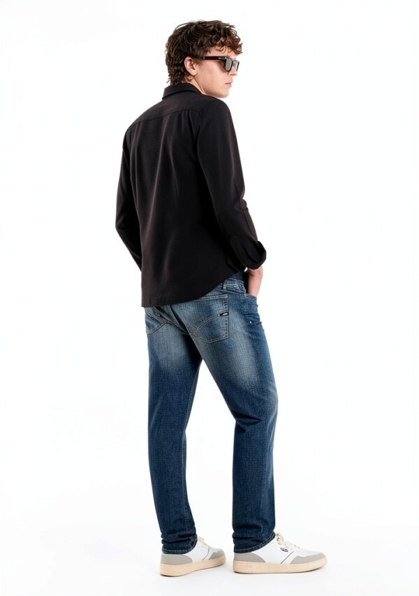 Jeans Homme GAS JEANS Albert Simple 25MD 35145 98 Coton 2 Élastique-2