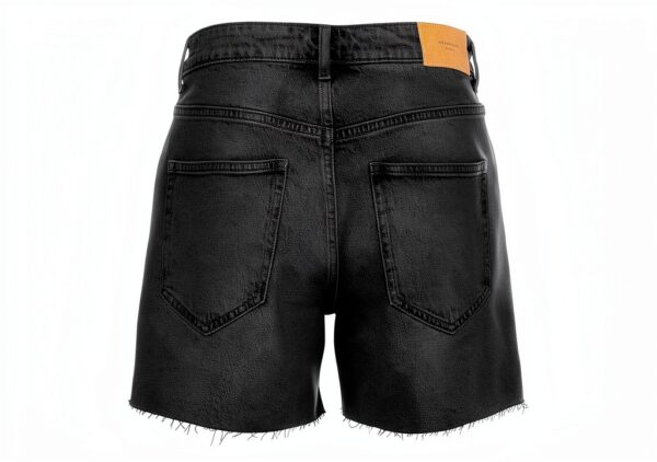 Short femme VERO MODA Vmtess Mr DNM Mix GA Noos Denim Gris Clair-1