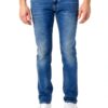 gas Jean coupe skinny bleu denim STR 10 1/2 oz Sax Zip Rev 351450030789-4
