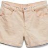 VERO MODA Short femme coupe classique taille élastiquée - Denim gris-0