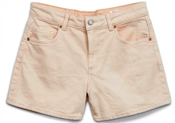 VERO MODA Short femme coupe classique taille élastiquée - Denim gris-0