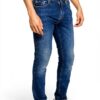 gas Jean coupe skinny bleu denim STR 10 1/2 oz Sax Zip Rev 351450030789-3