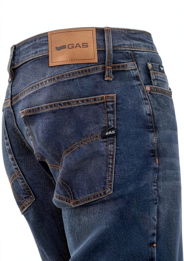 gas Albert Simple Rev Slim Fit Jeans Homme Bleu Denim 30-38-2