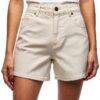 VERO MODA Short femme coupe classique taille élastiquée - Denim gris-2