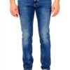 gas Jean coupe skinny bleu denim STR 10 1/2 oz Sax Zip Rev 351450030789-0