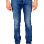 gas Jean coupe skinny bleu denim STR 10 1/2 oz Sax Zip Rev 351450030789-0