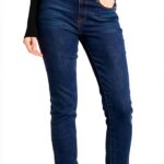 Morgan Jeans slim taille standard à poches-0