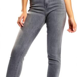 Morgan Jeans slim taille standard à poches-0