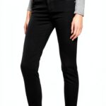 Morgan Jeans slim taille standard à poches-0