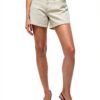 VERO MODA Short femme coupe classique taille élastiquée - Denim gris-1